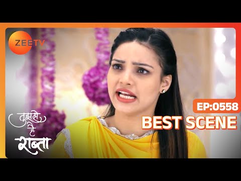 Tujhse Hai Raabta - Best scene - Ep  - 558 - Poorva Gokhale, Arzaan Shaikh - Zee TV