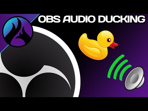 How To Auto Lower Game Audio When You Speak! OBS Studio Filter Audio Ducking