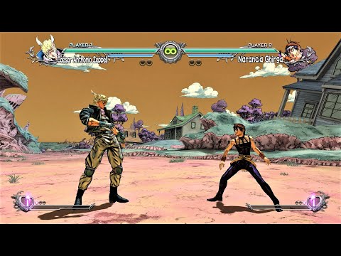 Caesar Zeppeli vs Narancia Ghirga (Hardest AI) - JoJo's Bizarre Adventure: All Star Battle R