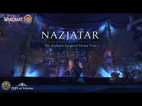 Nazjatar | Azshara’s Scrying Chamber - WoW Housing Full Tour