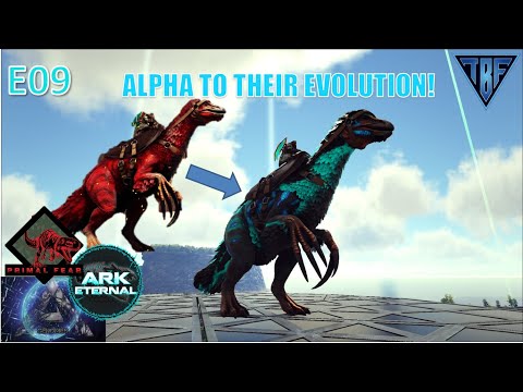 Alpha to Prime Theri Evolution! - Ark Survival Evolved - Ark Eternal - Primal Fear - Ark Genomes E09