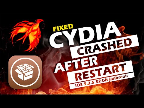 Fix crashed cydia after restarting | keep your jailbreak forever | iOS 9.3.5/9.3.6 | 100% working.