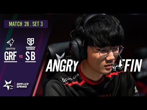 AnGry-ffin, Remained First Place! : GRF vs SB [2019 LCK Highlight] Match28 Game3