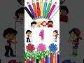 ONE TO TEN MINUTES Counting MATHS FOR KIDS Maths 1 TO 10 NUMBER GADIT Ginati Abcd ABCD