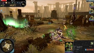 Dawn of War 2 Retribution Last Stand: Necron Overlord Lvl 1-5 Highlights