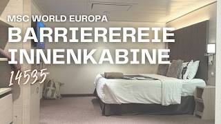 MSC World Europa Innenkabine