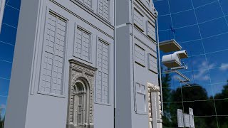 【Maya】洋風な町② ラフモデリング編 ～朝活作業配信～【3DCG】