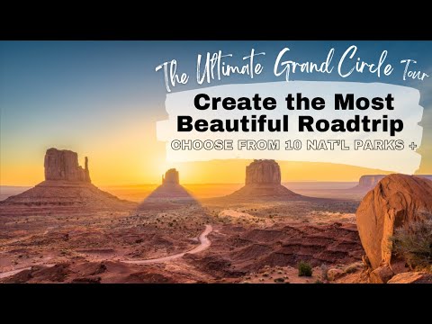 Build An Ultimate Road Trip - 10 National Parks + More - Incl. Grand Canyon, Zion, Bryce, Arches+
