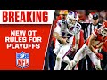 NFL passes NEW OVERTIME RULES for playoff games [Instant Reaction] | CBS Sports HQ