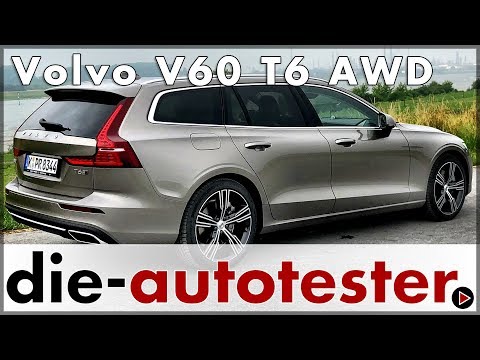 Volvo V60 T6 AWD - Der neue Volvo Mittelklasse Kombi im Test | Fahrbericht | 2018 | Deutsch