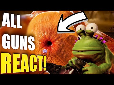 Shoving every gun in Garmantuous! High on Life ALL ENDINGS