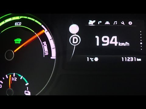 2017 Kia Optima SW 2.0 GDi Plug-in Hybrid  0-100 kmh kph Tachovideo Beschleunigung