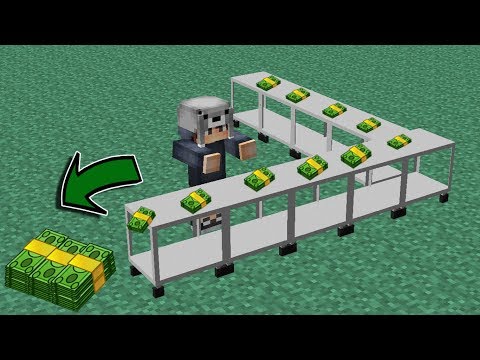 PARA FABRİKASI YAPIYORUZ! - Minecraft