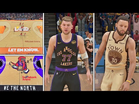 NBA 2K26: New City Jerseys Added and City Courts Added (Warriors, Lakers, Bulls, Cavs)