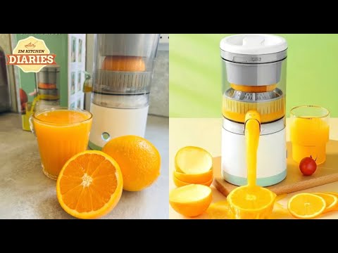 Temu Electric Citrus Juicer Review | Temu Rechargeable Citrus Juicer |Temu Orange Juicer Review
