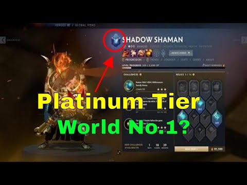 Dota Plus : 1st Platinum Tier in the World (maybe?)