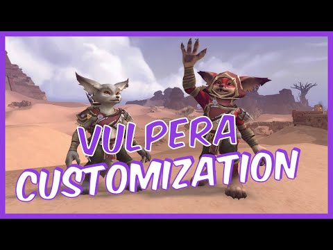 Vulpera Allied Race Male and Female Customization | Patch 8.3 PTR: Visions of N'zoth