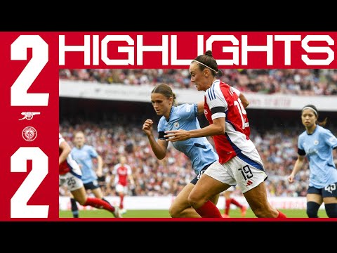 HIGHLIGHTS | Arsenal vs Manchester City (2-2) | WSL | Maanum, Mead