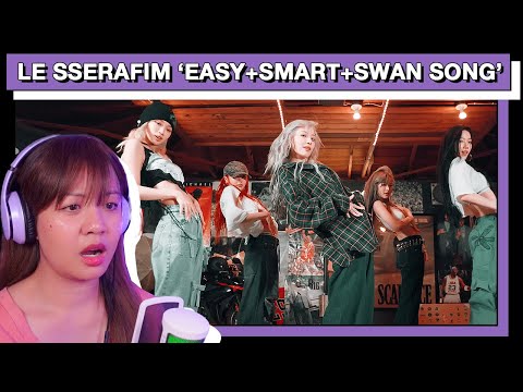 Retired Dancer's Reaction— LE SSERAFIM "Easy (The Garage)", "Smart" Showcase, "Swan Song" Stage