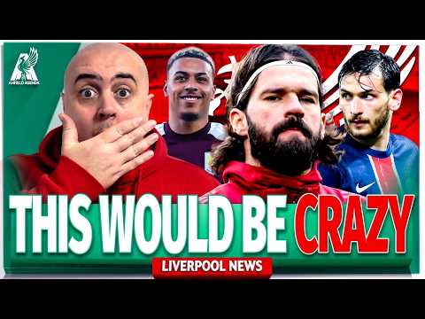 KVARATSKHELIA AS SALAH SUCCESSOR? + SURELY ALISSON WON'T DO THIS! Liverpool FC Latest Transfer News