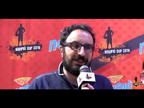 Novipiù Cup 2019 | Andrea Fabrizi, head coach Novipiù Campus Team