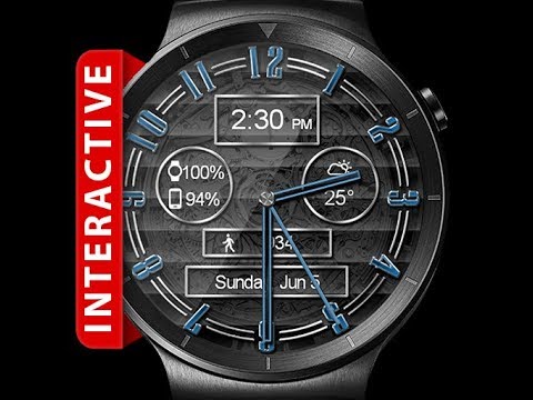 Polished Style HD Watch Face Video