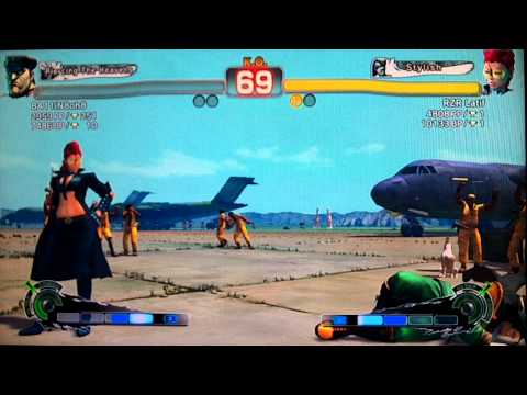 SSF4 AE BA11iN8oh8 (Bison) vs RZR Latif (Viper)