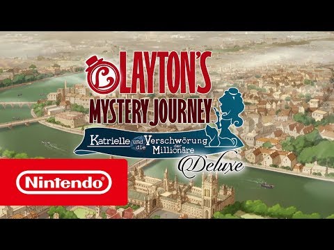 LAYTON'S MYSTERY JOURNEY ‒ Launch-Trailer (Nintendo Switch)