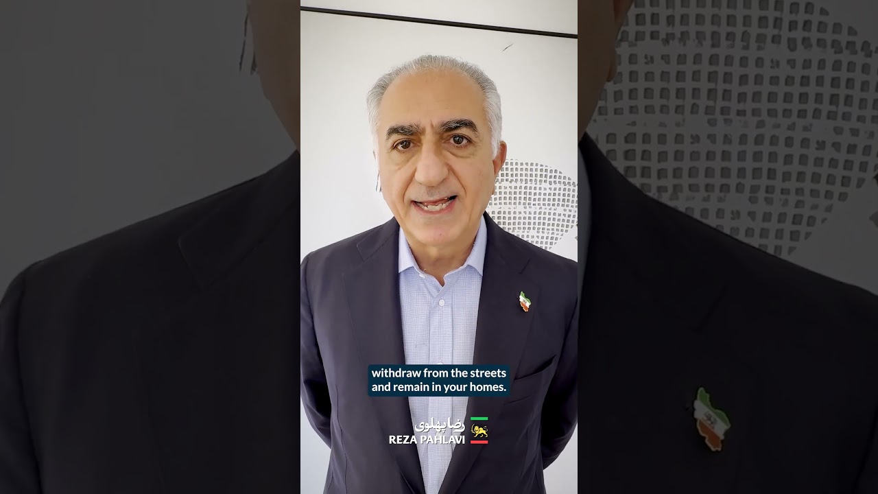 Crown Prince Reza Pahlavi has a new message for the people of Iran.