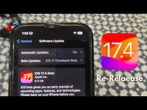iOS 17.4 Beta 1 - Re-Release and New Changes