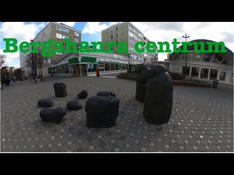 Bergshamra centrum Stockholm,Bergshamra station Stockholm