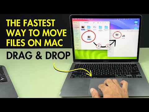 MacBook Drag and Drop - Trackpad Gesture to Drag & Drop in Mac