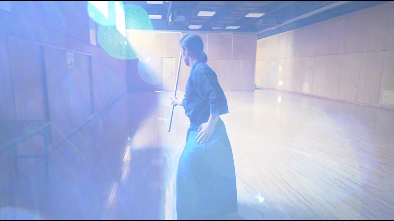 杖術「三十連円打」背面往復 金山孝之 2026