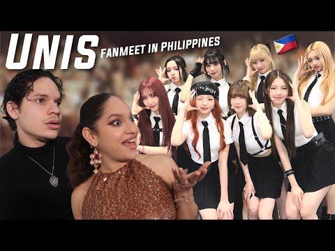 Filipino KPOP Fans are DIFFERENT! | Latinos react to UNIS Live in Manila