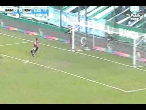 Banfield 2 -0 river gol de silva