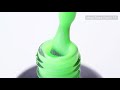 NailApex Ideal Base Неонова база №15 (лайм), 15 г