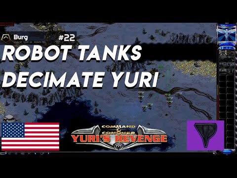INTENSE match vs an S class Yuri with Robot Tanks