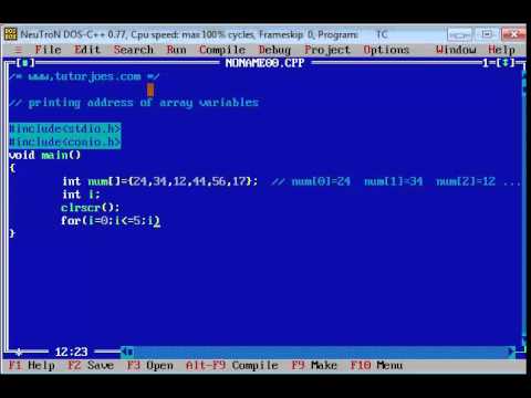 Basic Program In C In Tamil