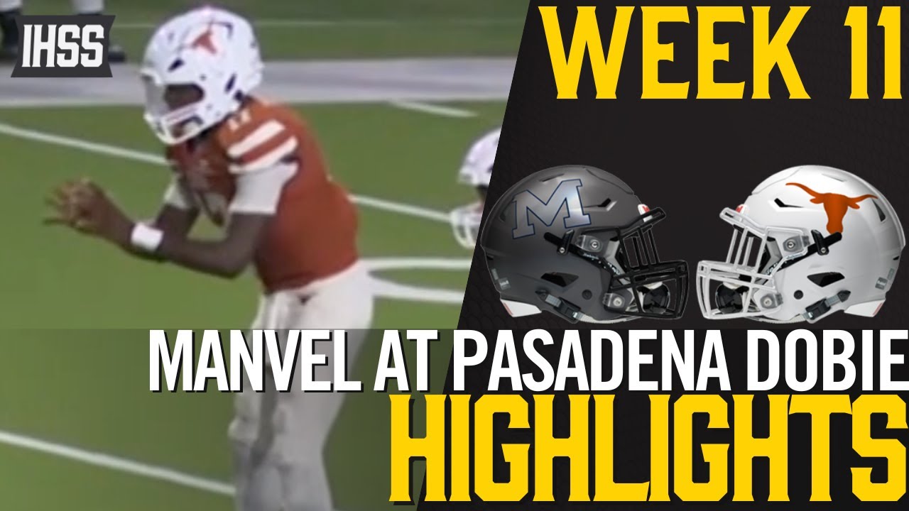 Pasadena Dobie Secures Playoff Spot with Historic Finish - Manvel vs. Dobie Highlights
