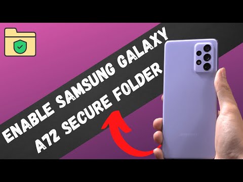 Enable samsung galaxy a72 secure folder | How to Add Apps/Pictures/Videos to secure folder Samsung