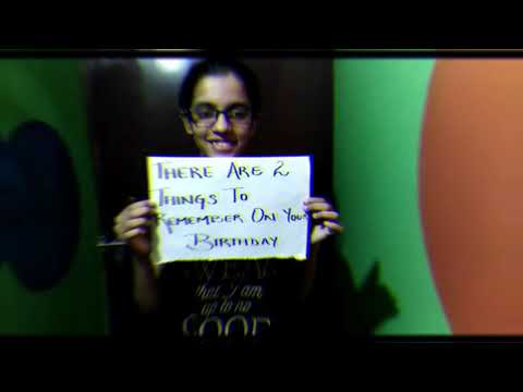 Vartika's happy birthday