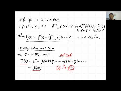 Dr. Miranda Cheng | On certain three-manifold invariants