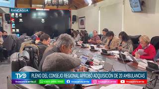 Pleno del Consejo Regional aprobó la adquisición de 20 ambulancias para hospitales base de la región