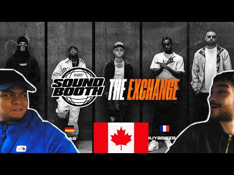 CANADIANS REACT TO - LAZZA x MURDA x BENY JR x GUY2BEZBAR x ELIAS - THE EXCHANGE  SNIPES Soundbooth