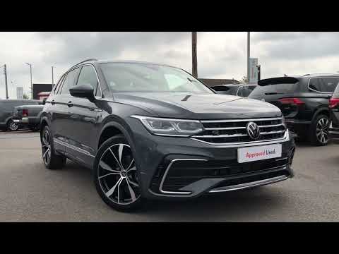 Volkswagen Tiguan 1.5 TSI (150ps) R-Line Dolphin Grey Used Car | Wrexham Volkswagen