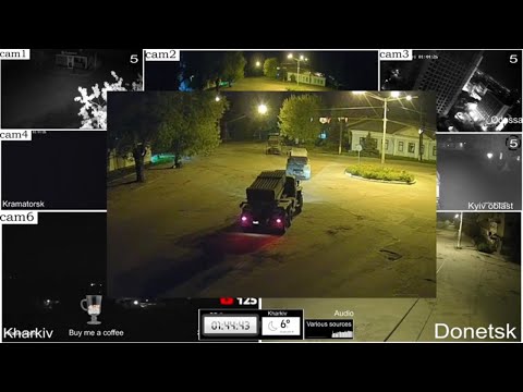 Ukraine| Russian z Convoy capture on Live Camera | May 06 2022 Full video