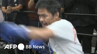 46歳のパッキャオ 4年ぶりのリング復帰へ「ハングリー」（2025年6月）