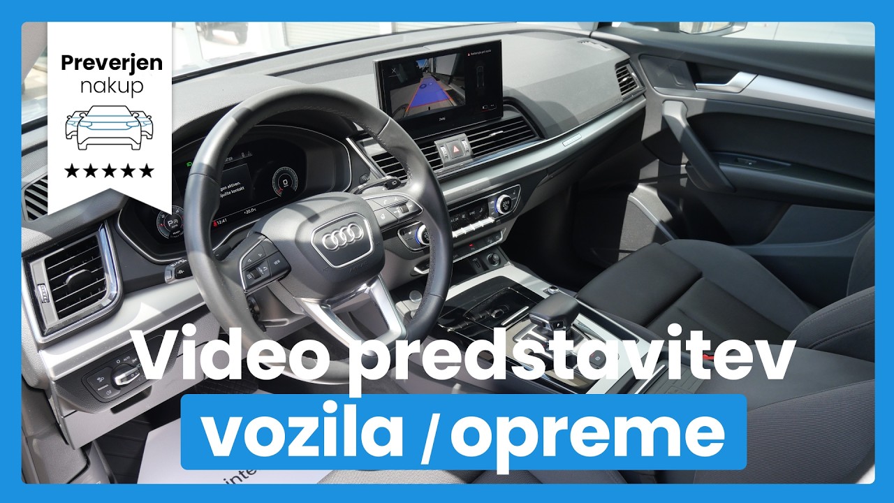 Audi Q5 40 TDI quattro S line - VL. NAPRAVA - SLO