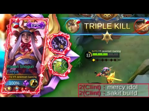 Freya Users, You Must Try This BROKEN BUILD|TOP GLOBAL FREYA|FREYA BEST BUILD 2021|MUST WATCH| MLBB✓
