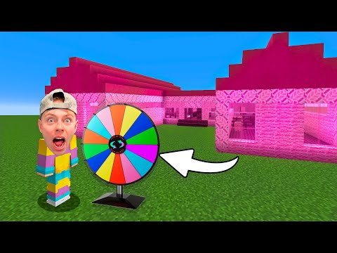 Lykkehjulet bestemmer min bondegård i Minecraft